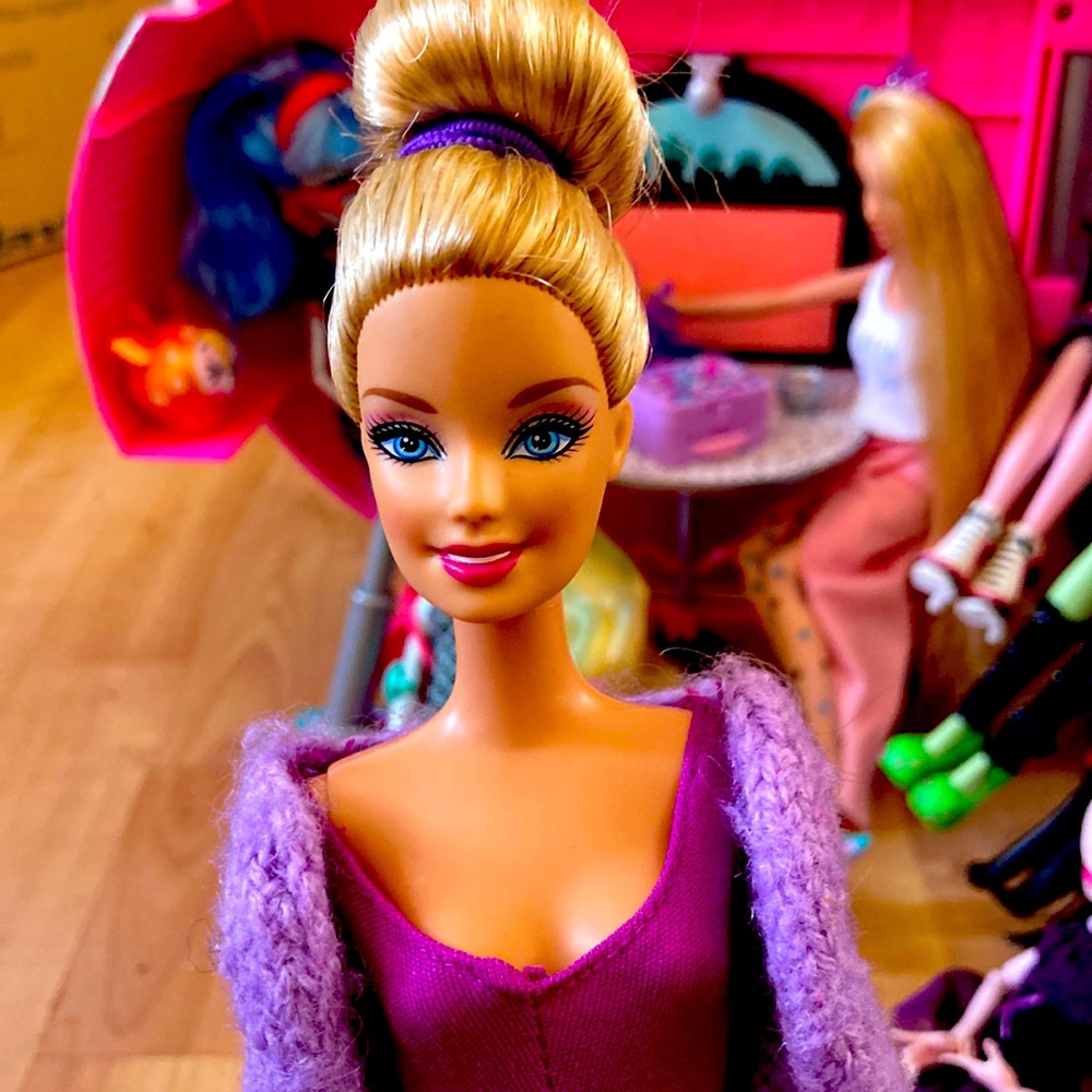 One old Barbie